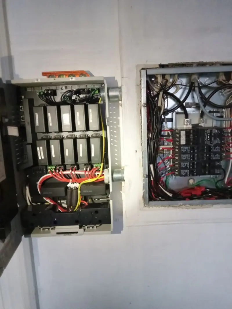 Electrical panel upgrade completed for Commercial Electrician Services in Early
